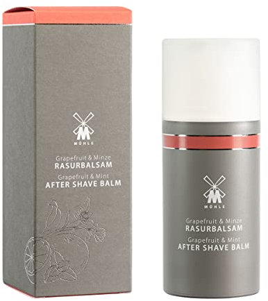 MÜHLE After Shave Balsam - Rasier-Balm mit Grapefruit & Minze für alle Hauttypen - fruchtig & belebend - 100 ml