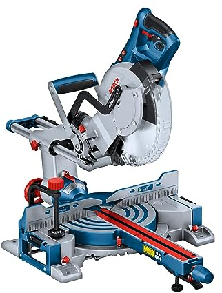 Bosch Professional Mobile Mitre Saw GCM 305-254 D (Cuts up to 90 x 305 mm, incl. 1 x Circular Saw Blade, 2 x Workpiece Support, dust Bag, clamp)