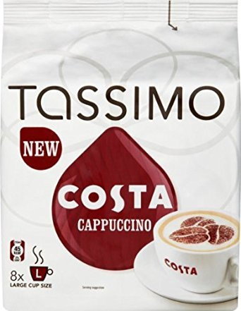 Tassimo Costa Cappuccino Coffee Pods 3 x 8's