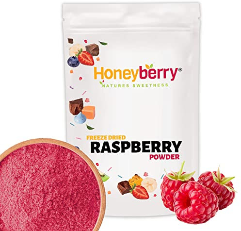 Poudre de Framboises Lyophilisées 150g - Poudre de Fruits Lyophilisés - Framboises Déshydratées en Poudre - Framboises Séchées Poudre pour Pâtisserie, Desserts, Smoothies - Naturelle, Sans Additifs