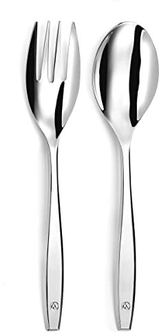 LOU LAGUIOLE - Couverts de service - Figure - Acier inoxydable 18/0, Finition Miroir - Longueur 255 mm