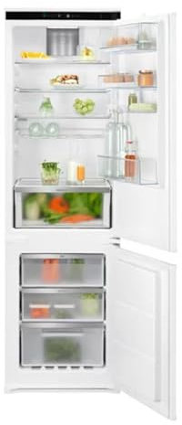 Electrolux Frigocongelatore a Incasso Combinato ENG7TD18S TwinTech Total No Frost, 256L, HumidityControl, Funzione Shopping, Controlli Touch Control, Colore Bianco [Classe di efficienza energetica D]