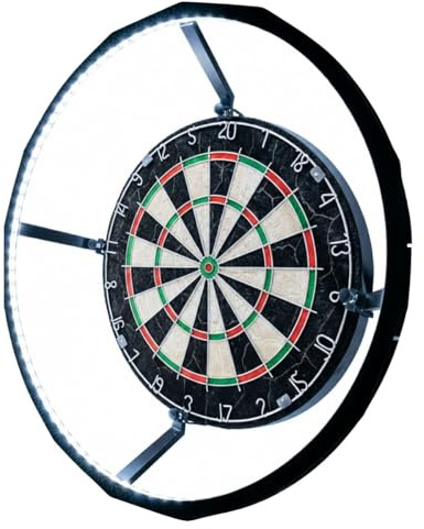 Yirinatek Darts LED darttavla lampa – darttavla belysning för brädan – dubbelfärgstemperatur