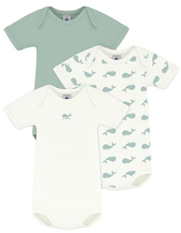 Petit Bateau A0foj Sous Vêtements JOUR Mixte bébé (lot de 3)