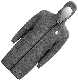 Zambuph Chaqueta de Neopreno para Buceo, Cortavientos, Abrigo térmico Largo de Neopreno para Hombre y Mujer, 3 mm, cálido y Transpirable, Tipo para Bata, Ideal para cambiarse, Surf, Poncho con