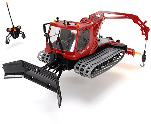 Dickie Toys - 201119547 - Voiture Radiocommandé - Pistenbully Chasse Neige