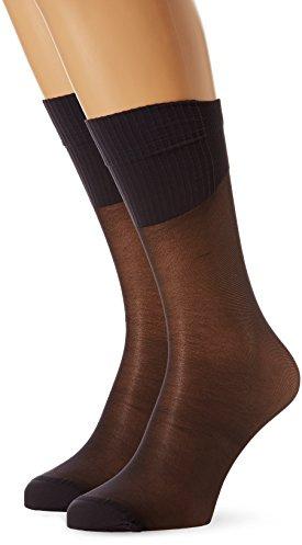 Dim Mi-Bas Absolu Flex - Bas - 20 DEN - Femme - Noir - FR: 41 (Taille fabricant: 35/41)
