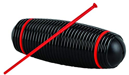 Halilit Hi-Lo Guiro. High-end Latin Percussion Musical Instrument. Scraper/Beater. Percussionists of All Levels. Teens & Adults. Durable (Red)