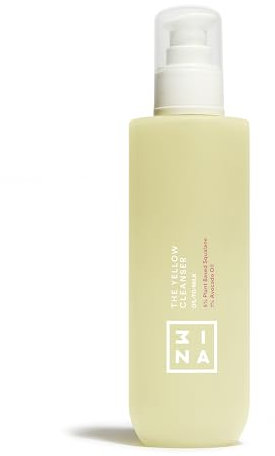 3ina MAKEUP - The Yellow Cleanser - Oil Cleanser 5% Squalane+1% Avocado Oil - Strengthen Skin Barrier & Elasticity Face Wash