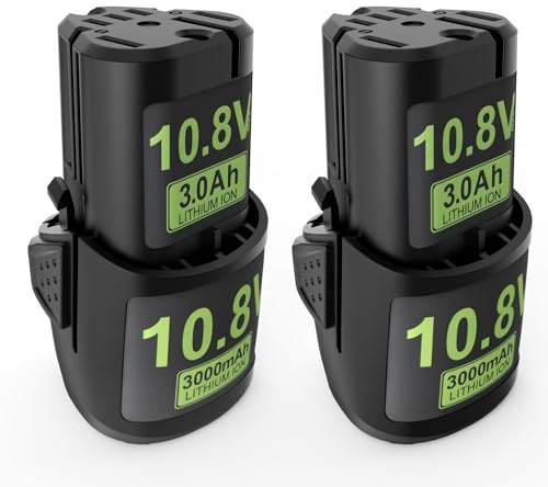 2X 10.8V 3Ah Ersatzakku für Stihl AS2 Akku, für Kettensäge GTA 26 40 Heckenschere HSA 26 30 40 Laubsauger SEA 20 Freischneider FSA 30 Hochdruckreiniger RCA 20 Astschere ASA 20 Laubbläser BGA 30