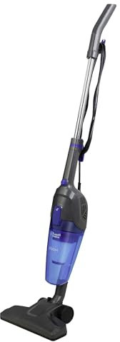Russell Hobbs®, Black, Zoom 2-in-1 Corded Stick Vacuum Cleaner, Lightweight, 600W Power, Crevice Tool, 0.5L Dust Tank, Bagless, Detachable Handheld, Washable Filter, 5M Power Cord, RHSV1002