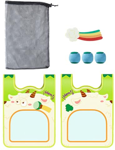 Kanoauo Set per palline da lancio e da pesca | palloni da lancio assorbenti dagli urti, giochi per l'allenamento del lancio | per giardino all'aperto e prato, lato piscina, campeggio, viaggi, famiglia