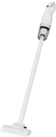 SOKEQTW Aspiradora sin Cable, Aspiradora Potente, Escoba Eléctrica Especializada para Suelos, Alfombras y Eliminación de Pelo de Mascotas, Aspirador Escoba Vertical, Color Blanco