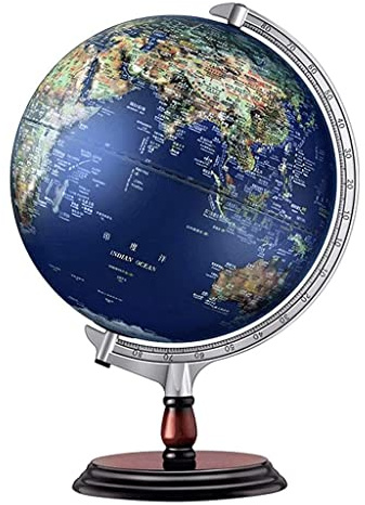 Glob, med trästativ 7,8 eller 11, diameter bordsskiva klar textmarkering