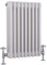 Milano Windsor White Cast Iron Style Horizontal Triple Column Radiator - 600mm x 425mm