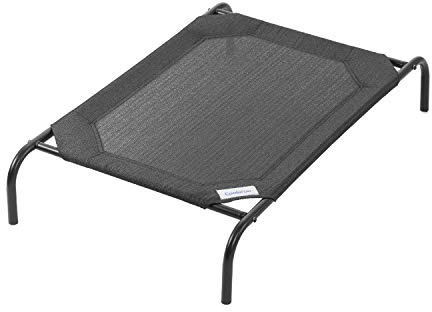 Coolaroo The Original Cooling Elevated Dog Bed, Indoor and Outdoor, Medium, Gunmetal
