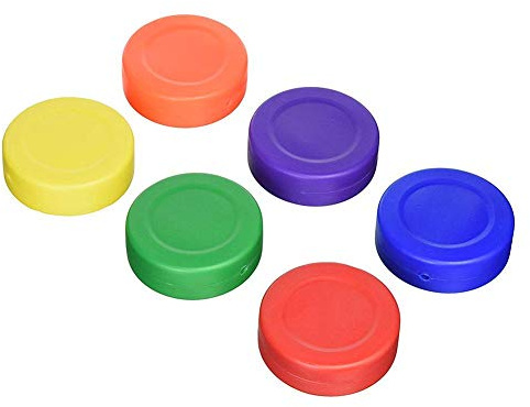 N/R Hockey Pucks,Lightweight Hockey Pucks Set Sport Ice Hockey Pucks Hollow Plastic Floor Hockey Pucks For Ice Hockey Games Common Training