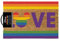 Pyramid Europe Disney Mickey Mouse Fußmatte (Pride Design) 40cm x 60cm Willkommensmatte, Haustürmatte. Fußmatte aus Kokosfasern - Offizielles Lizenzprodukt