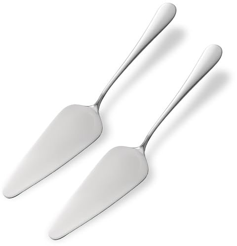 2 Stück Tortenheber Kuchenschaufel Tortenschaufel Edelstahl Kuchen Und Tortenheber Tortenschaufel Mit Schieber Kuchenheber Poliert Tortenmesser Gezackter Pizzaheber Für Küchen Restaurants Partys