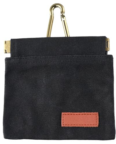 Fllyvly Sac à Friandises pour Chien avec Fermeture Automatique, Pochette de Dressage Légère et Résistante, pour l'Entraînement et l'Éducation des Chiots, Inclut Un Mousqueton pour Port Facile