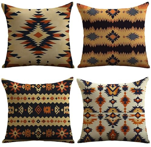 Cuscini Esterno Marrone Federe Cuscini Divano 40x40cm Cuscino Divano Marocco Velluto Copricuscini Decorativi Doppia Faccia Stampa Fodera per Cuscino per Sedia Camera Arredo Esterni Giardino JL-153