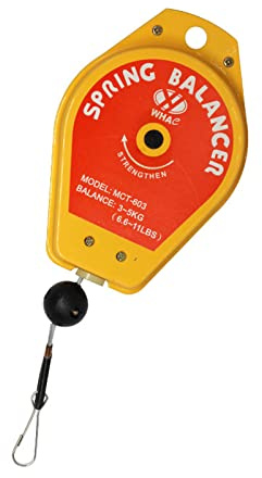 Anelli per cacciavite elettrico retrattili a molla Gancio per chiave dinamometrica Gancio Corda in acciaio Coppia Molla in corda d'acciaio con supporto retrattile per tubo flessibile autobloccante