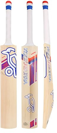 Kookaburra Rapid Pro Players Edition Cricket Bat - Short Handle, Purple & Red