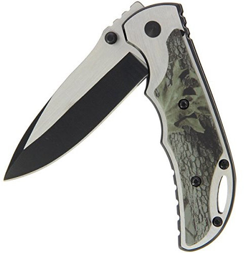 G8DS® Taschenmesser Einhandmesser Camo Outdoor Survival Camping Jagdmesser