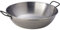 Muurikka Wok Stahl 40cm silberfarben