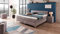 WELCON boxspringbettenshop24.de Rockstar mit Kopfteil für Dachschräge in über 50 Farben Boxspringbett 180x200 Härtegrad H1 H2 H3 H4 H5 mit 1126 freistehenden Tonnentaschenfederkernen