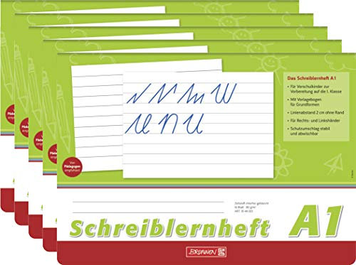 Brunnen Schreiblernheft (5, Lineatur A1)