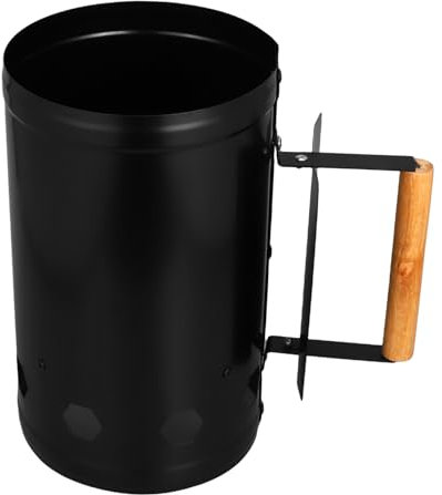 Happyyami Outdoor Fire Starter Barbecue Lighting Carbon Barrel Charcoal Ignition Bucket for Bbq Grill Camping Random Color