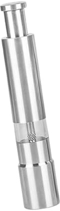 Alipis Macinaspezie Manuale Acciaio Inossidabile Macinino Ricaricabile Per e Pratico Utensile Da Cucina Per Uso Quotidiano Casa e Ristoranti