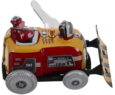 SOIMISS Retro-Schneepflugspielzeug Vintage Schneepflug Schneepflug Modell Antikes Sammlerstück Schneepflug-LKWs Und Cool für Auto Eisenblech