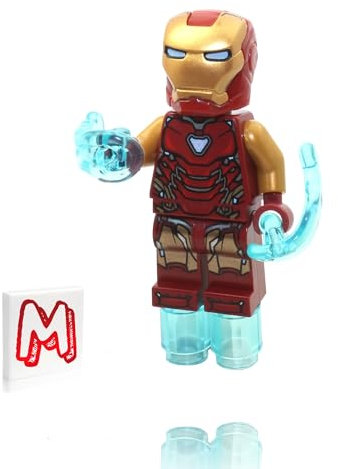 LEGO Marvel Super Heroes Avengers Endgame Minifigure - Iron Man Mark 85 Armor (with Blasters) 76131