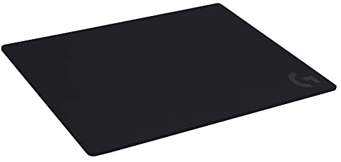 Logitech G740 Large Thick Gaming Mouse Pad, Optimized for Gaming Sensors, Moderate Surface Friction, Non-Slip Mouse Mat, Mac and PC Accessories, 460 x 600 x 5 mm