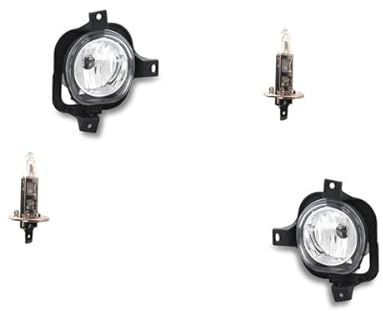 Johns, Faros antiniebla delanteros aptos para Ford Ka 09 02/09 - Set izquierdo y derecho con H1