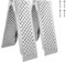 LIEKUMM 2X Aluminium Klappbar Auffahrrampe, 400 kg Tragkraft 150 x 21.5cm Auffahrrampe für Anhänger, Laderampe für PKW, Anhänger, Leichte Motorrad Rampe für Treppe, Fahrrad