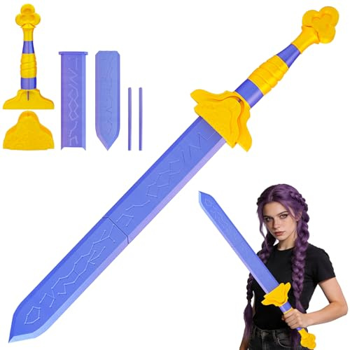 OPEIXSAYKOC Spada per Cacciatore, Spada Anime, Armi Giocattolo, Accessori per Costumi Cosplay Anime, Armi Cosplay per Halloween, Carnevale, Feste a Tema