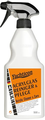 Yachticon Detergente per Vetro Acrilico e Cura, 500 ml