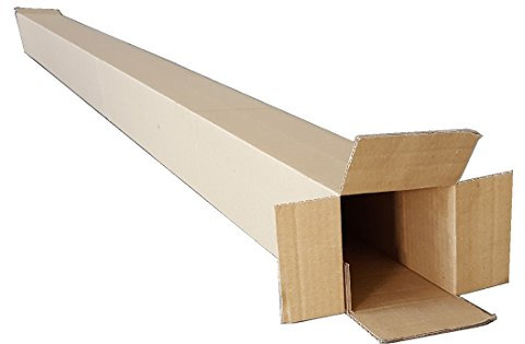 Unbekannt 120 x 120 mm FEFCO/0201 einwellig 1200 mm 1 Stück Versandhülse Versandkarton