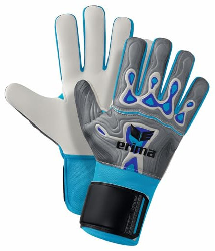 Erima Unisex Jugend Flex-Ray Protect 2.0 Torwarthandschuh (7222402), grau/blau, 6