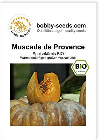 Muscade de Provence BIO Kürbissamen von Bobby-Seeds Portion
