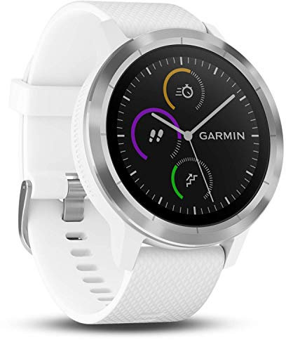 Garmin Vivoactive 3 Montre connectée de Sport Blanc/Blanc