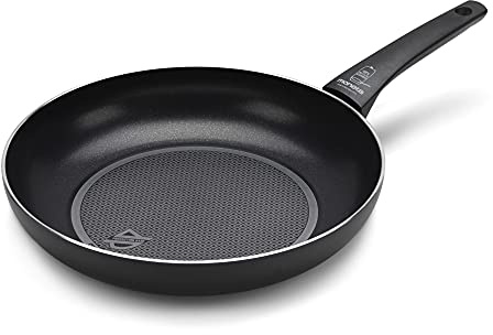 Moneta Recy Padella 30 cm Ricicla 49 Lattine, Net Induction, Nero, Corpo Alluminio 100% Riciclato
