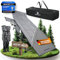 NORDICTRAILS Feldbett Campingbett klappbar - XXL gemütliche Campingliege | Faltbar, leicht & breit für Outdoor | Gästebett, Liege, Klappbett, Angelliege, Camping Karpfenliege mit superweicher Matratze