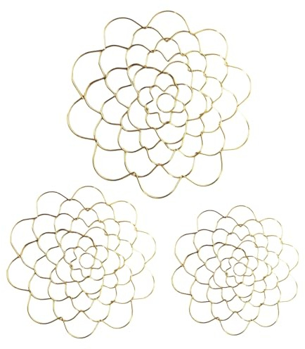 Blommönster För – Järn 0,3 Cm Tjocklek | 3X Återanvändbara Frog Wire Arrangers | Verktyg För Blomsterarrangemang | Konstgjord Växt Arrangör Växtstöd Förr Män Kvinnor Trädgård Och Blommor