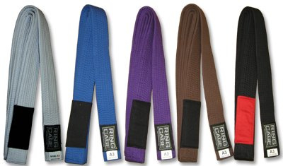 Ring to Cage Brazilian Jiu Jitsu Belt - Blue - Size A6