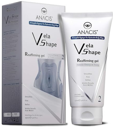 Anacis Crème Anti-Cellulite Réaffirmante Puissante pour la Forme et le Tonus du Corps - Gel Sculptant Raffermissant pour le Corps, Crème Anti-Cellulite pour l'Estomac, Jambes, Cuisses, Fesses - 150ml