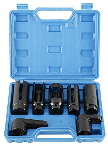 FreeTEC Lambdasonde, Sauerstoffsensor, Steckschlüssel, Werkzeugsatz, 7-teilig